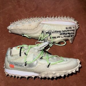 Nike Off-White Waffle Racer Electric Green Sneakers EU 36.5